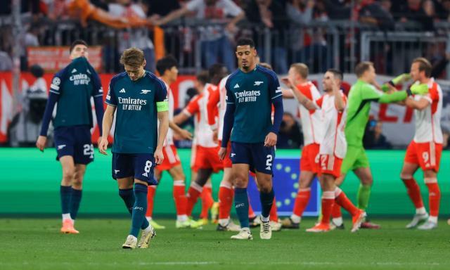 B体育体育直播-【数说】阿森纳难敌苦主拜仁 “后程反攻”约等于零